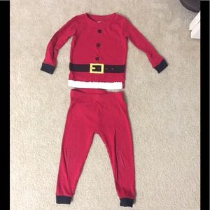 Carter’s Santa pajama size 2T